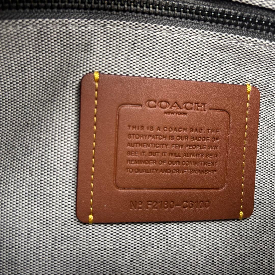 coach コーチ ビジネスバッグ　ハンドバッグ　ショルダー付き　2way 美品