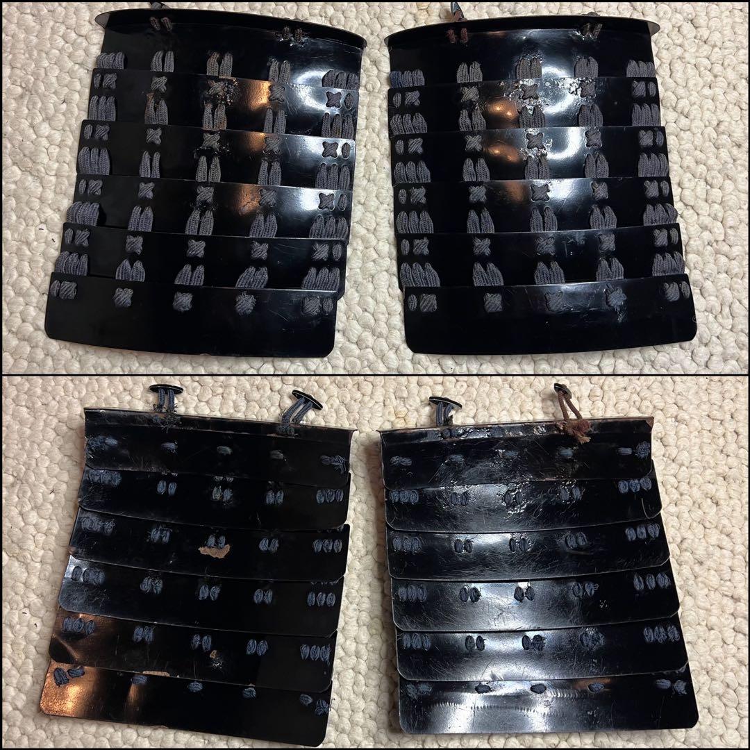 【BLACK】【越前朝倉家 鎧】日本甲冑【等身大】鎧一式【清掃•除菌】済