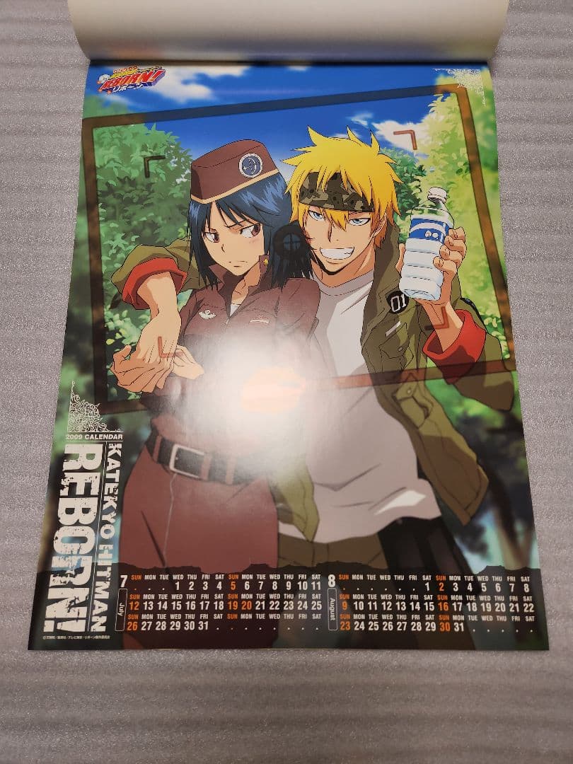 希少品】家庭教師ヒットマンREBORN 2009年カレンダー