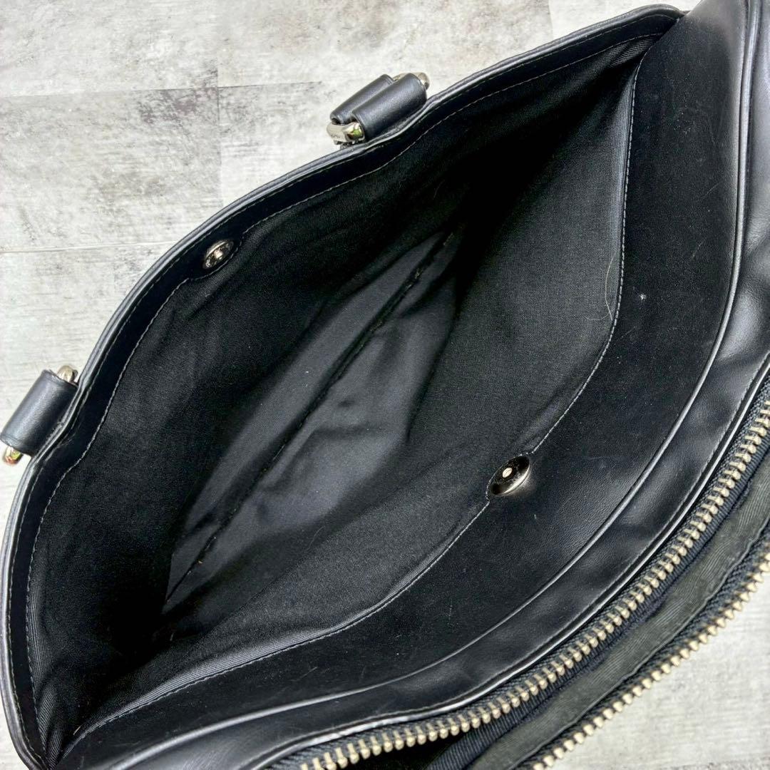 美品 コーチ 2way エンボス シグネチャー ビジネスバッグ ブリーフケース