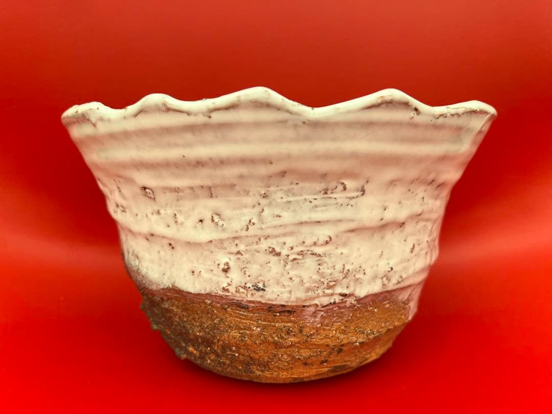 渋谷泥詩 萩焼 水指 共箱 茶道具 C99189494 最 安 価格