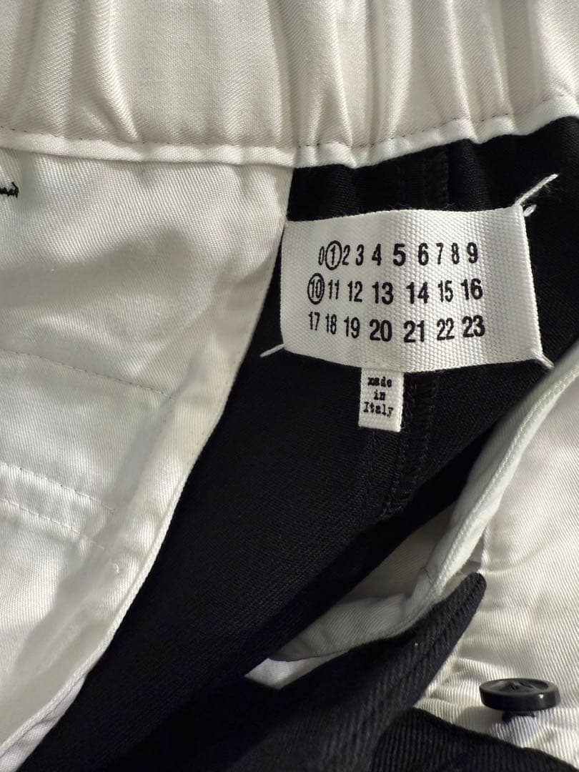 未使用 メゾンマルジェラ 46 ワイドパンツ チノパン スケーターチノ