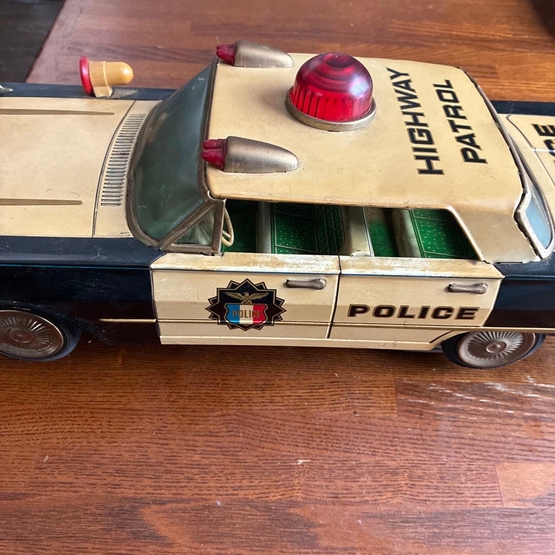 ハイウェイパトロールカー 金属製 （野村）