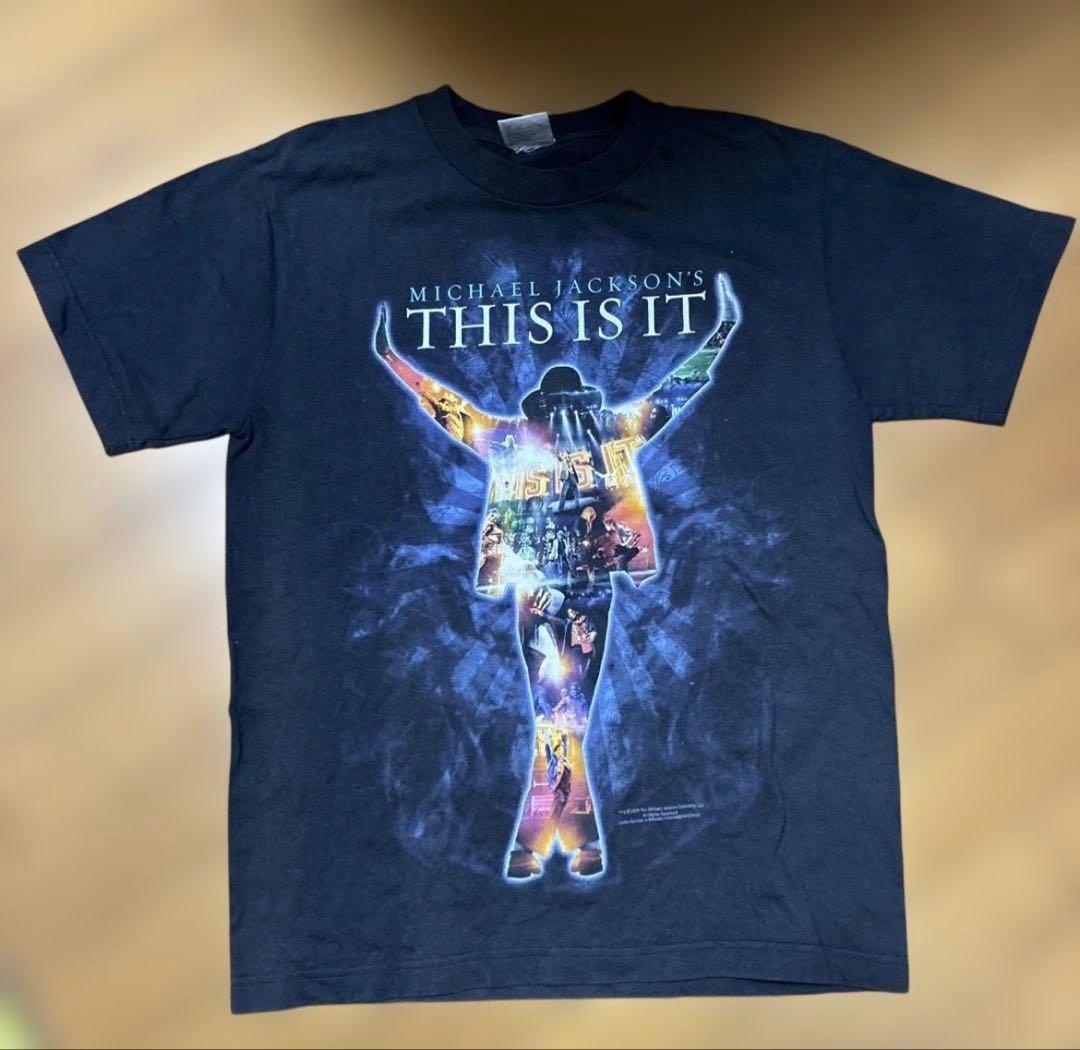 マイケルジャクソン THIS IS IT tシャツ ユニバーサル 2009 S - メルカリ