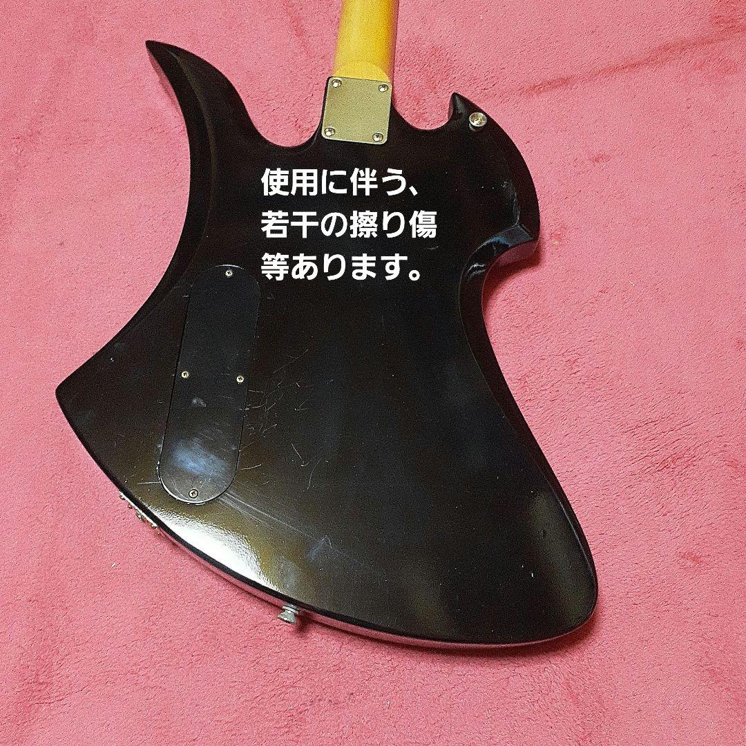 【良・美・レア品】謎の手・ペイント。hideモデル。MGモッキンバードギター。