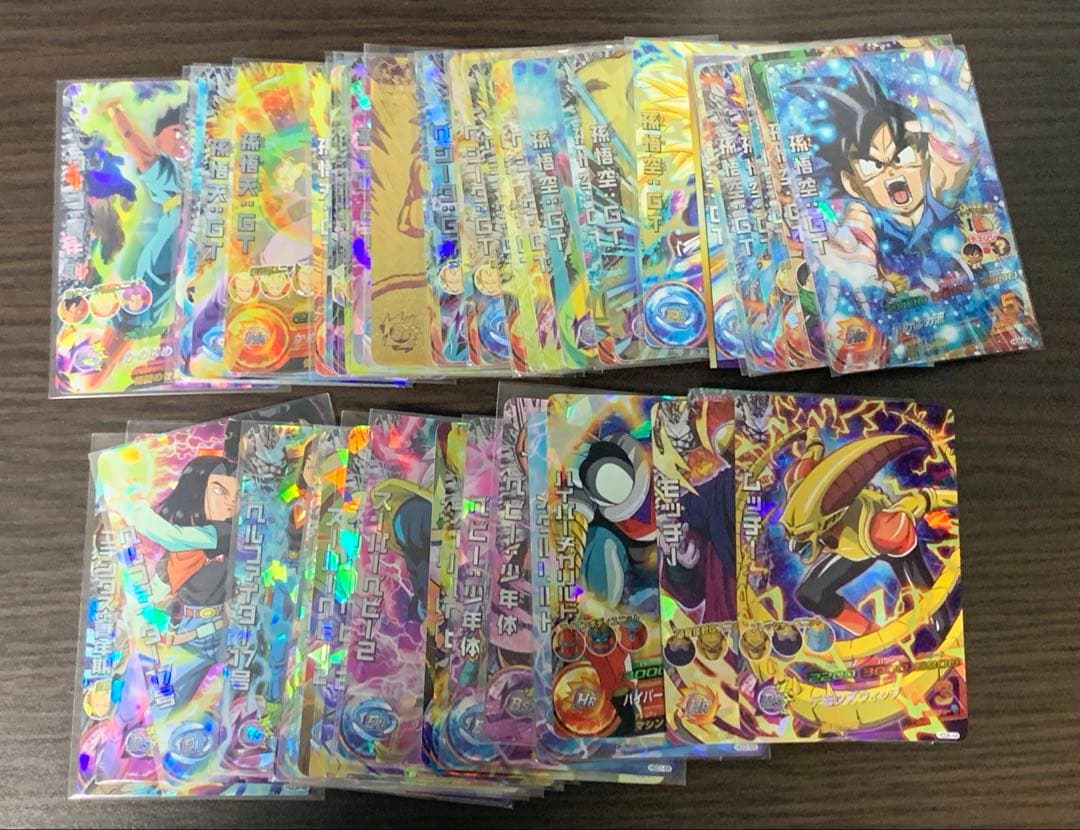 引退品】ドラゴンボールヒーローズまとめ売り GT編 49枚 旧弾（HG
