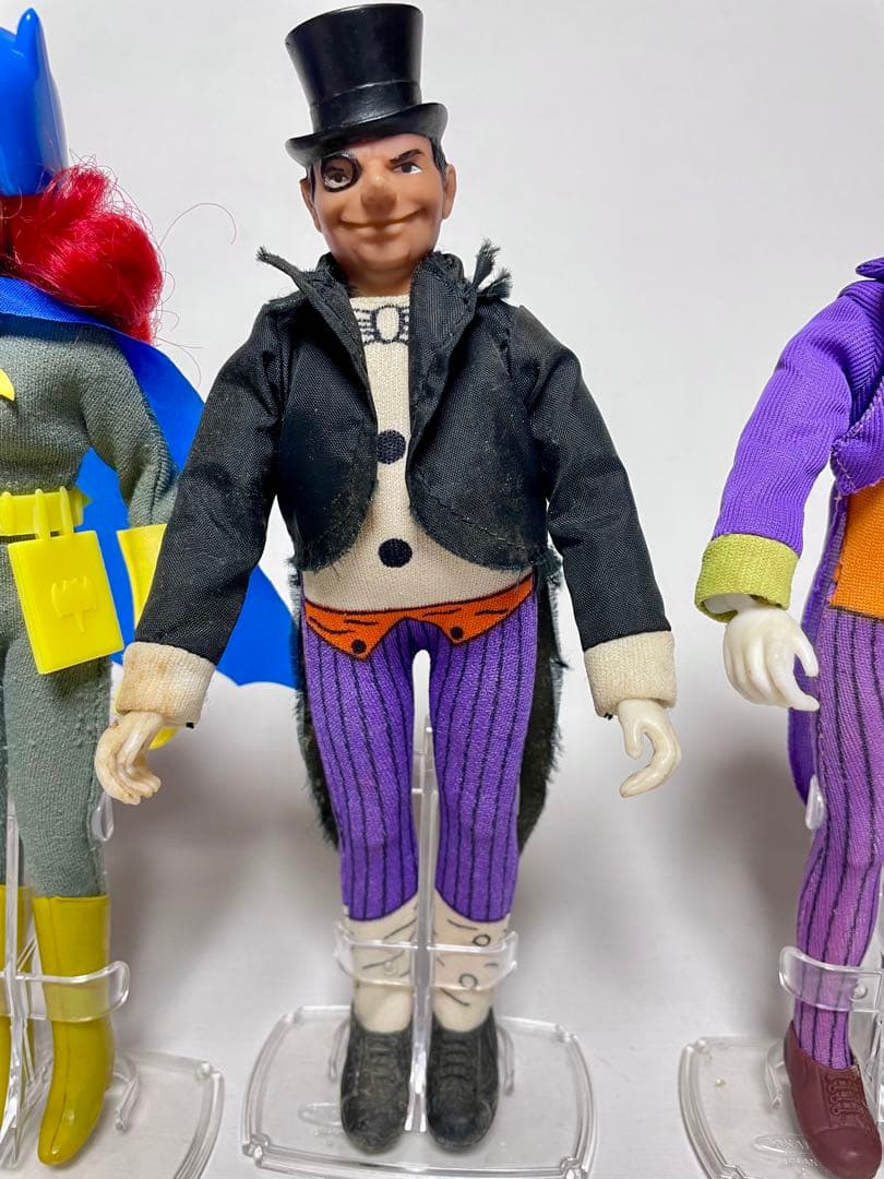 バットマン メゴ社 12インチ 8インチ4体おまけ付き ビンテージ レア