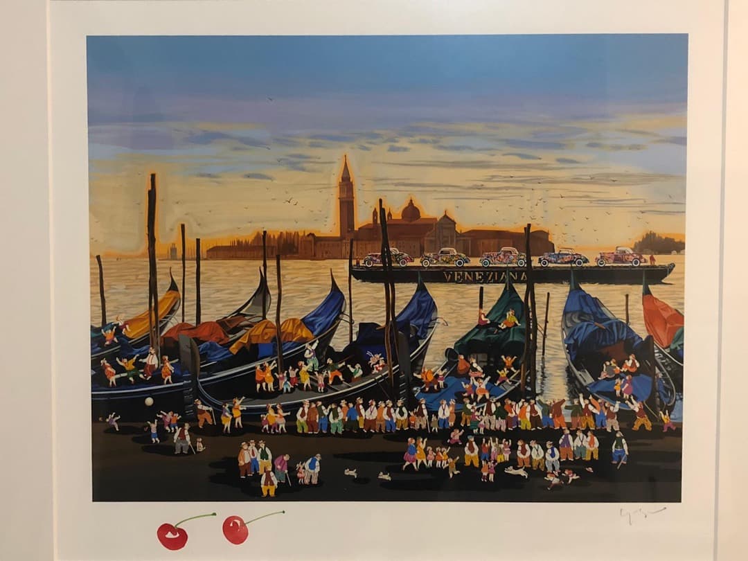 特大サイズ<ヒロ・ヤマガタ作> アースリー・イン・ベニス 特大サイズ<ヒロ・ヤマガタ作> アースリー・イン・ベニス - メルカリ