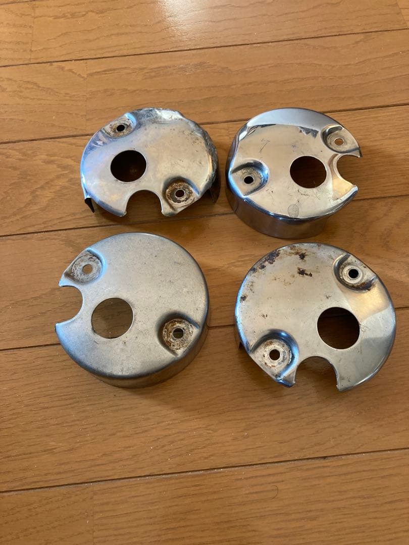 ⭐︎値下げ⭐︎gs400 純正メッキメーターカバー 4個セット - メルカリ