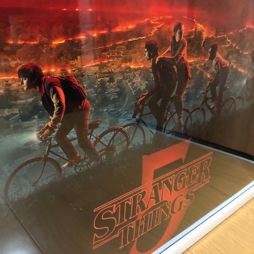 ストレンジャーシングス StrangerThings 5 ポスター A1 額装品 - メルカリ