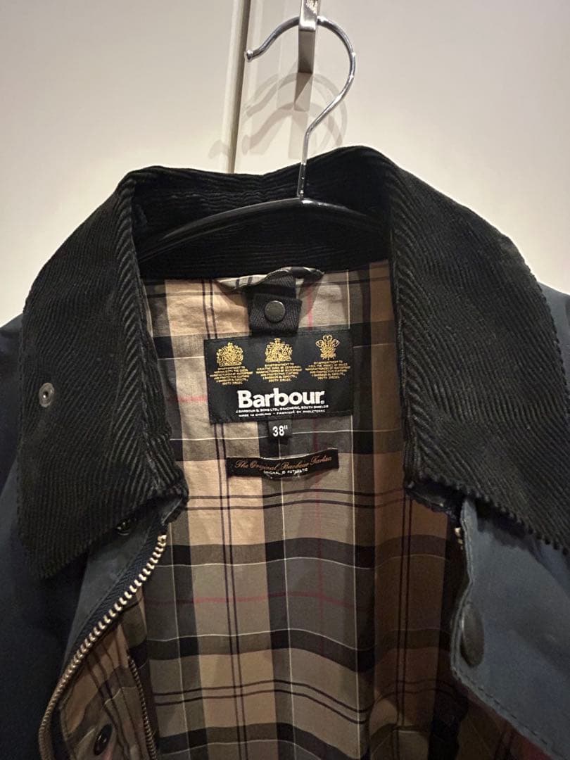 Barbour SL BEDALE ブラックジャケット38サイズ