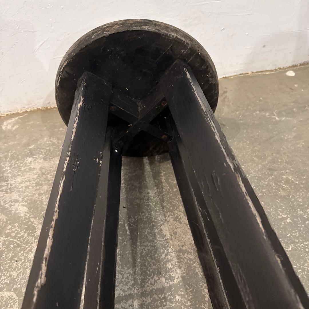 ヴィンテージ　バースツール　ペイント　ハイチェア　1