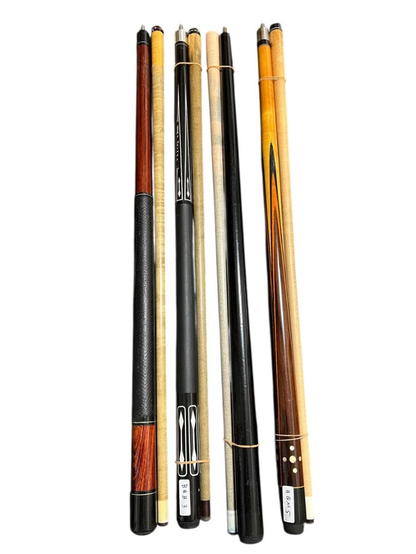 ビリヤードキュー 4本セット