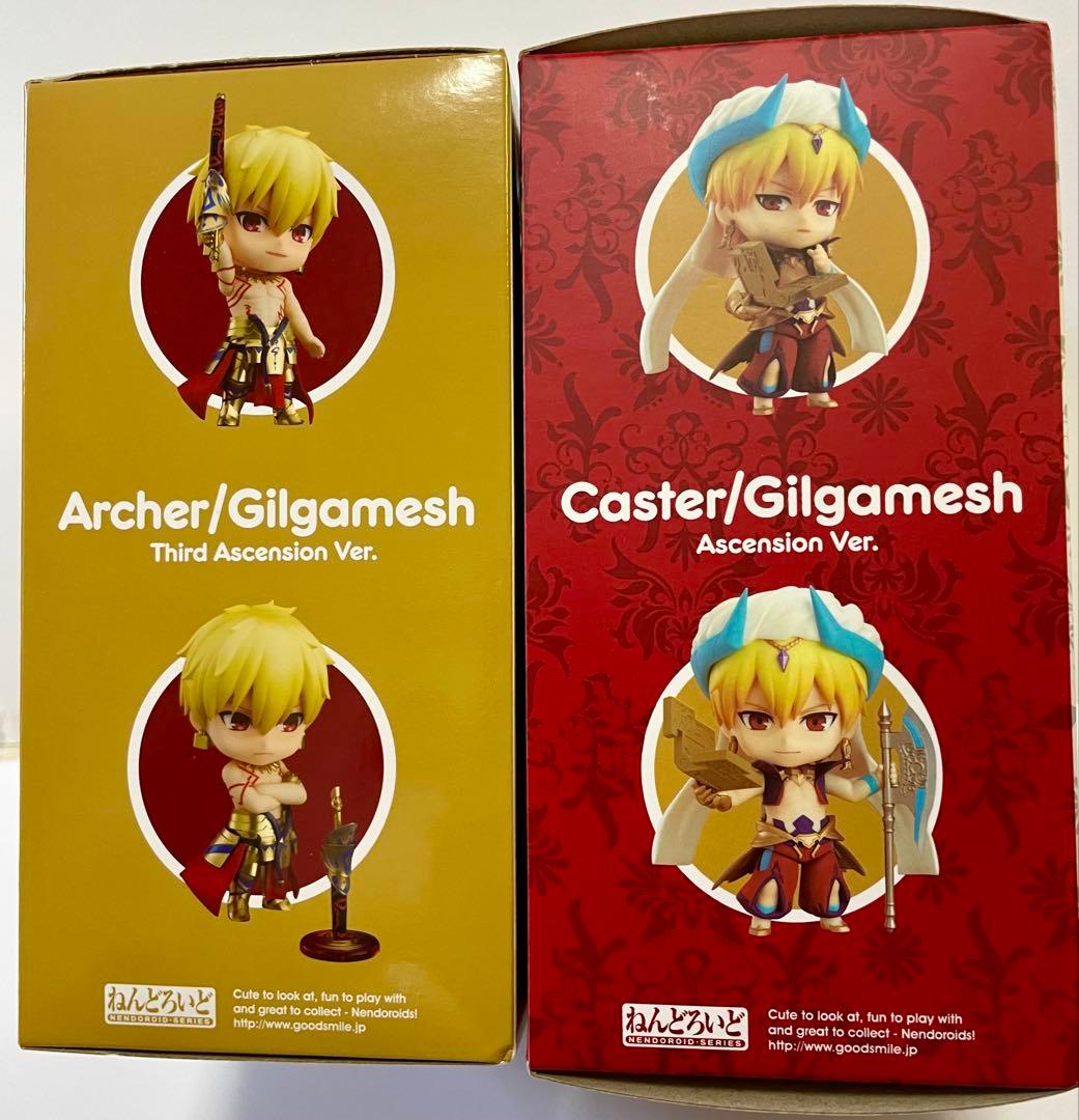 未開封　FGO ねんどろいど　アーチャー　キャスター ギルガメッシュ2体セット