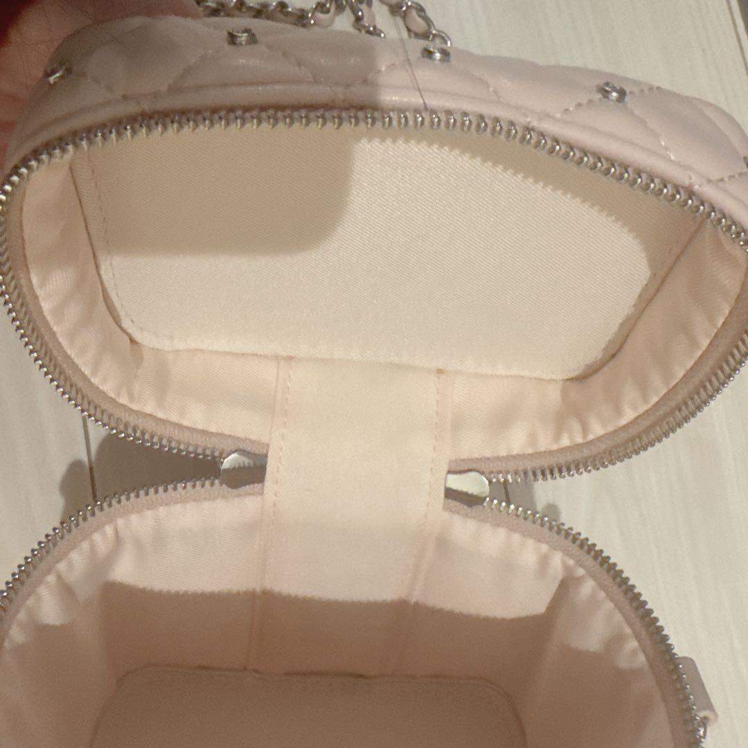 darich ダーリッチ キルティングビジュースクエアミニバッグ ピンク