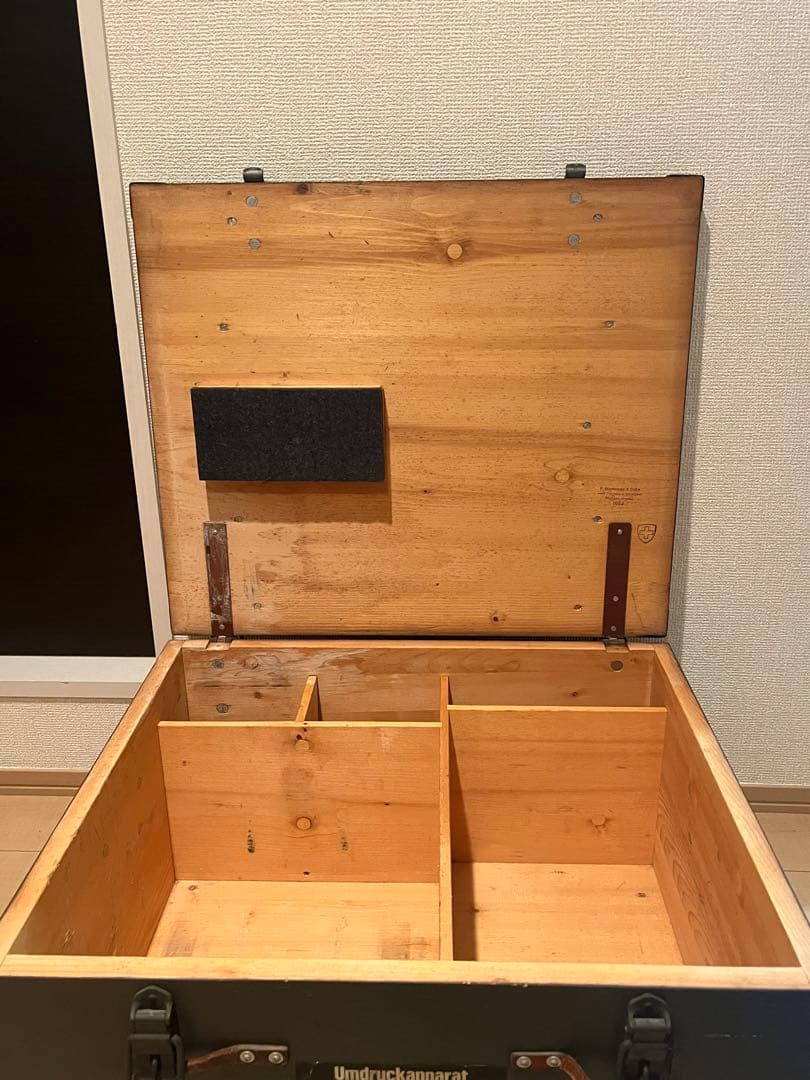 ミリタリーボックス アウトドア 軍ものスイス軍 60年代60s 実物ミリタリー