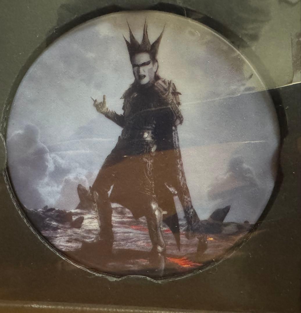 ☆聖飢魔Ⅱ☆35th記念ご尊影美濃焼小皿☆７枚セット未使用品☆