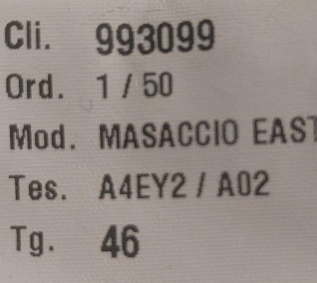 giabsarchivio ホワイト チノパン ドローストリング（サイズ46）の通販