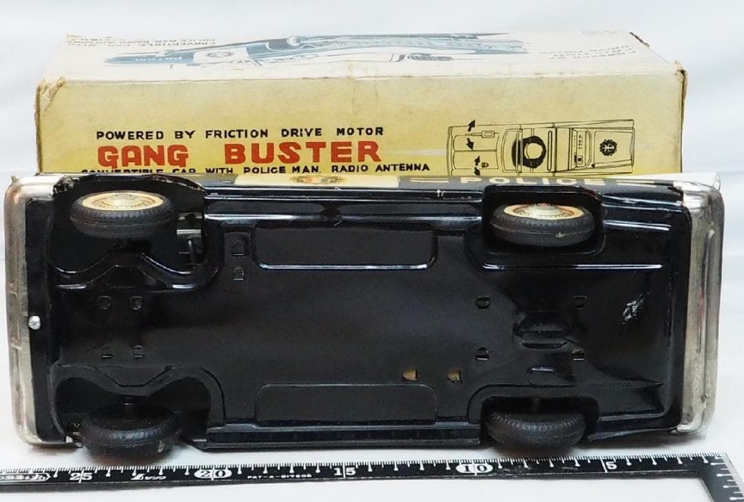 イチコー【ビュイック エレクトラ ギャングバスター】ブリキ tin car箱