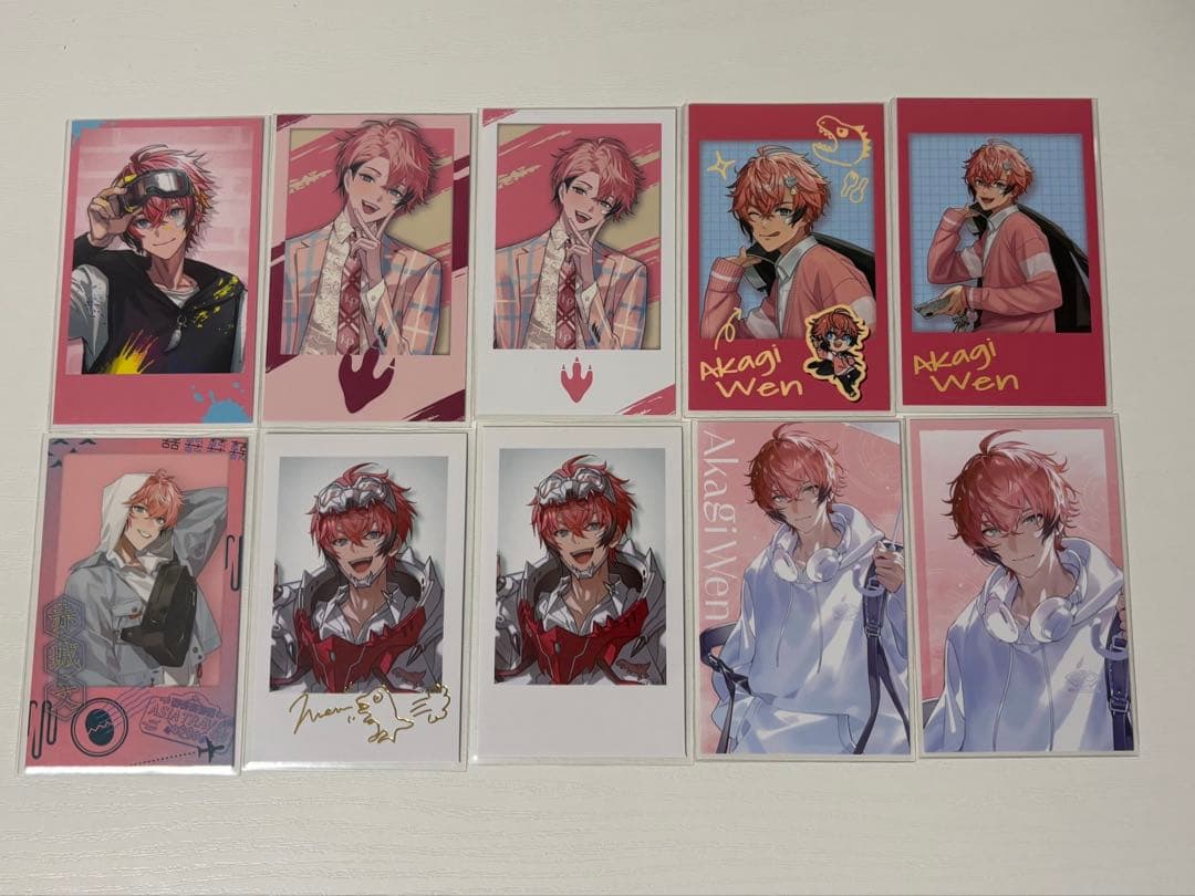 にじさんじ 赤城ウェン チェキ まとめ売り - メルカリ