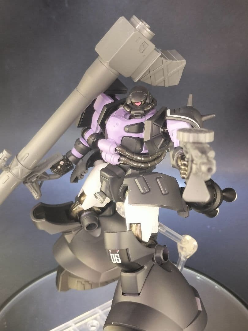 MS-06R ザクⅡ (GQ) 塗装 完成品