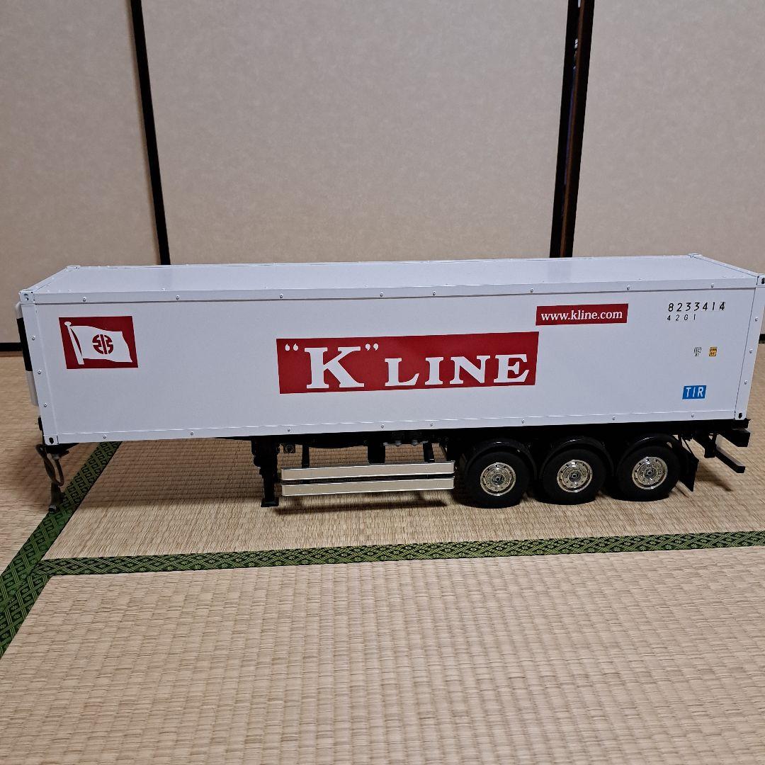 タミヤ1/14－3軸リーファ－セミトレーラー