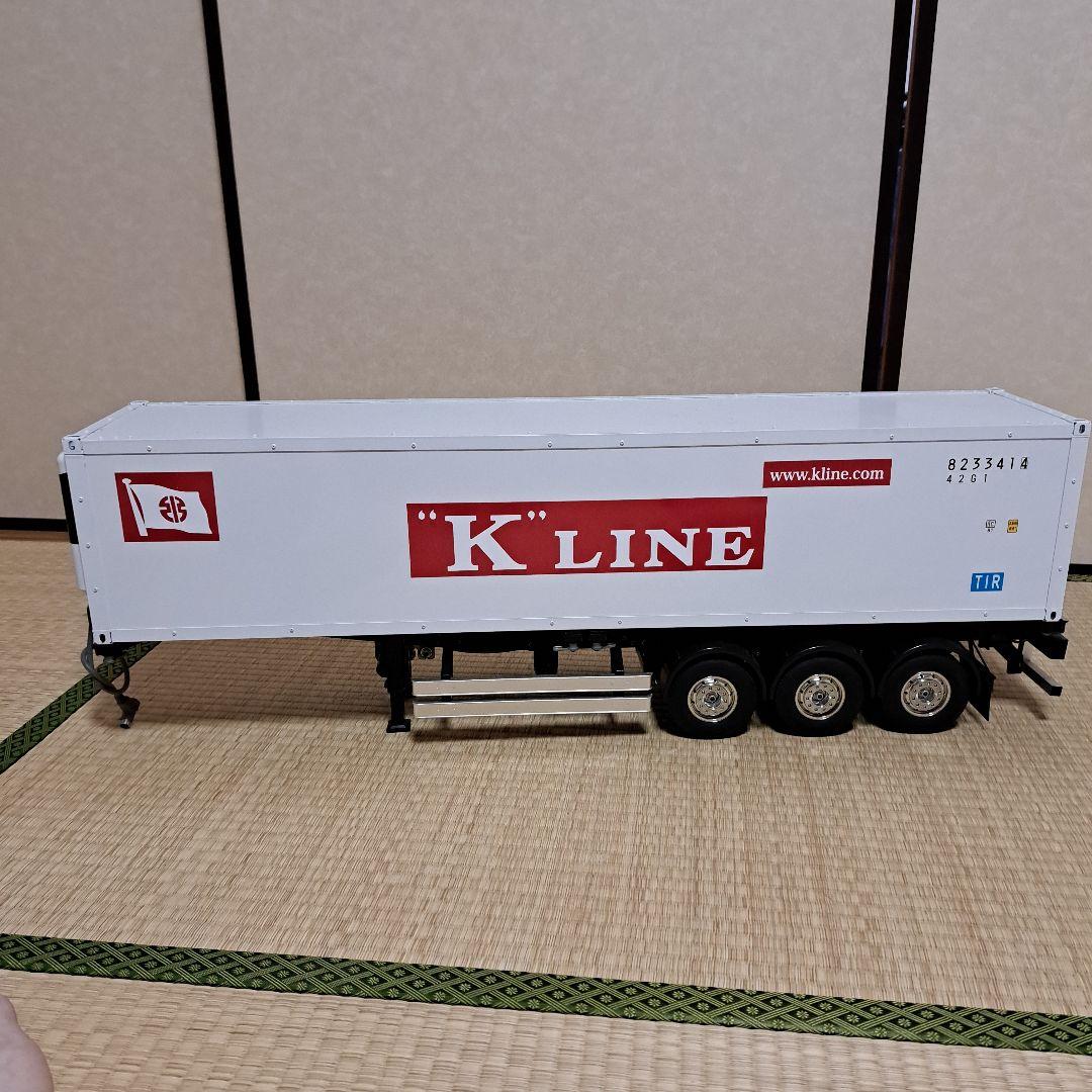 タミヤ1/14－3軸リーファ－セミトレーラー