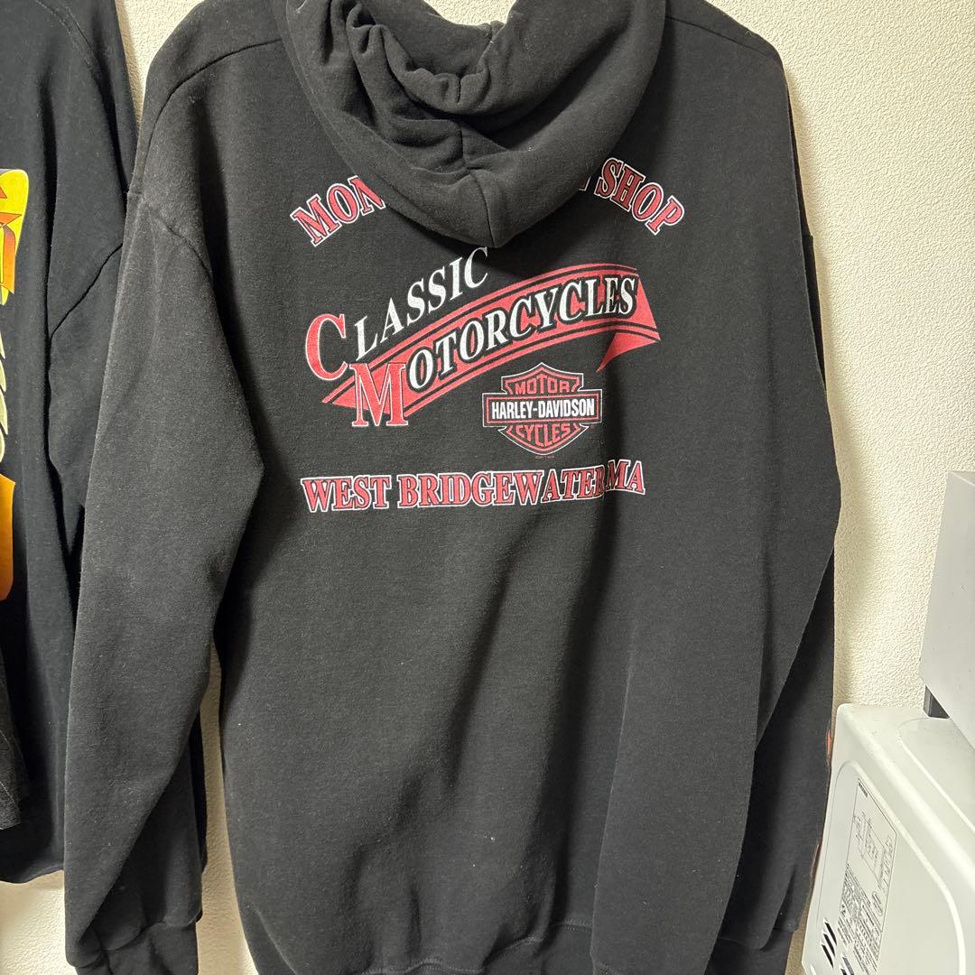 Harley-Davidson フレイムプリント パーカー