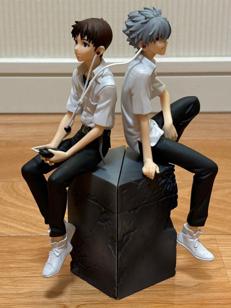 エヴァンゲリヲン新劇場版 プレミアムフィギュア シンジとカヲル 訳あり