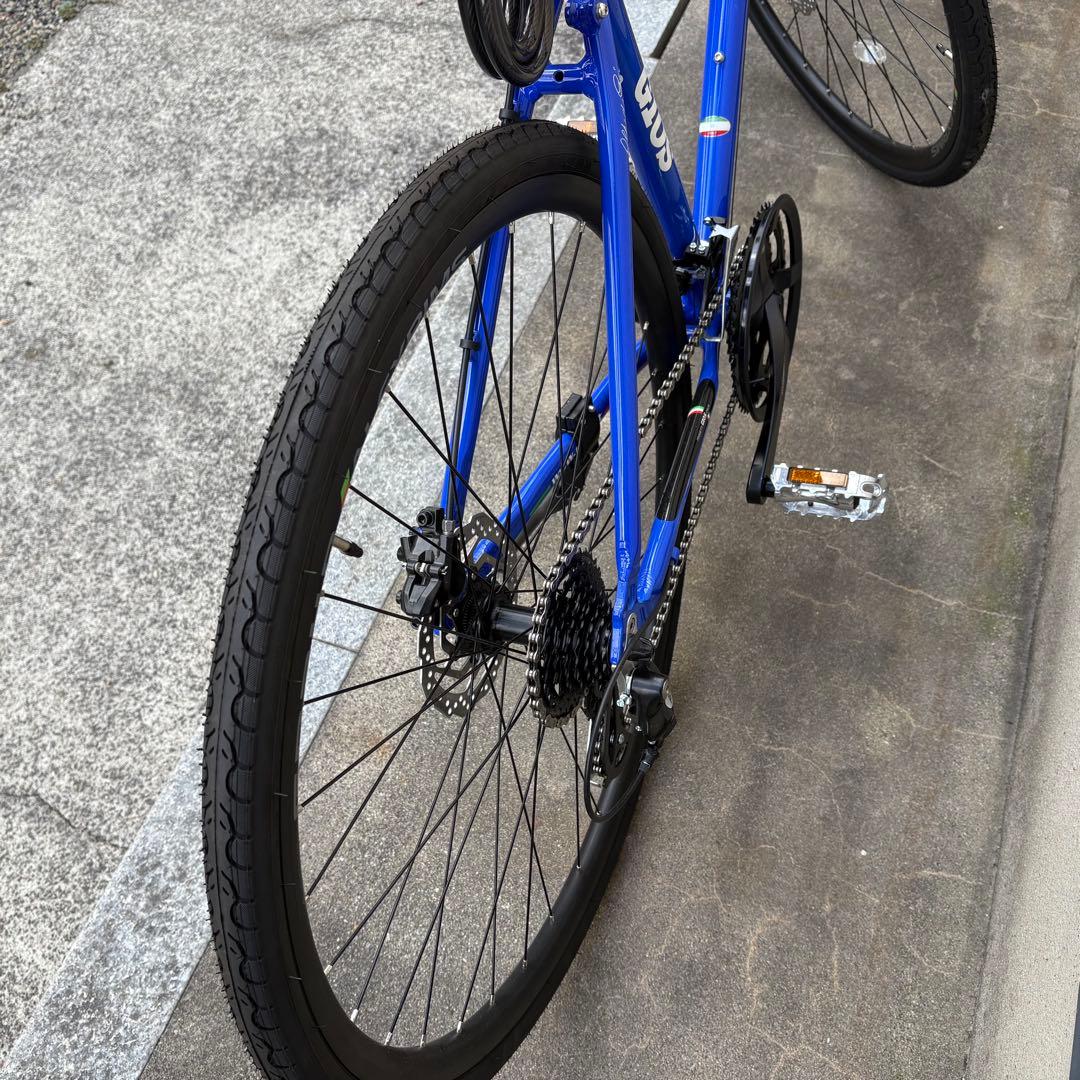 【新品・未走行】 GIOS ミストラル ディスク サイクル用品9点付き