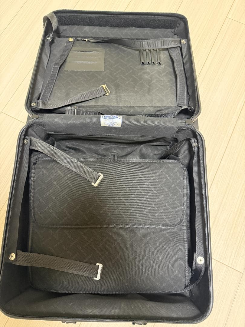 TAKEO キャリーケース 機内持込 22L フロントオープン ストッパー付き