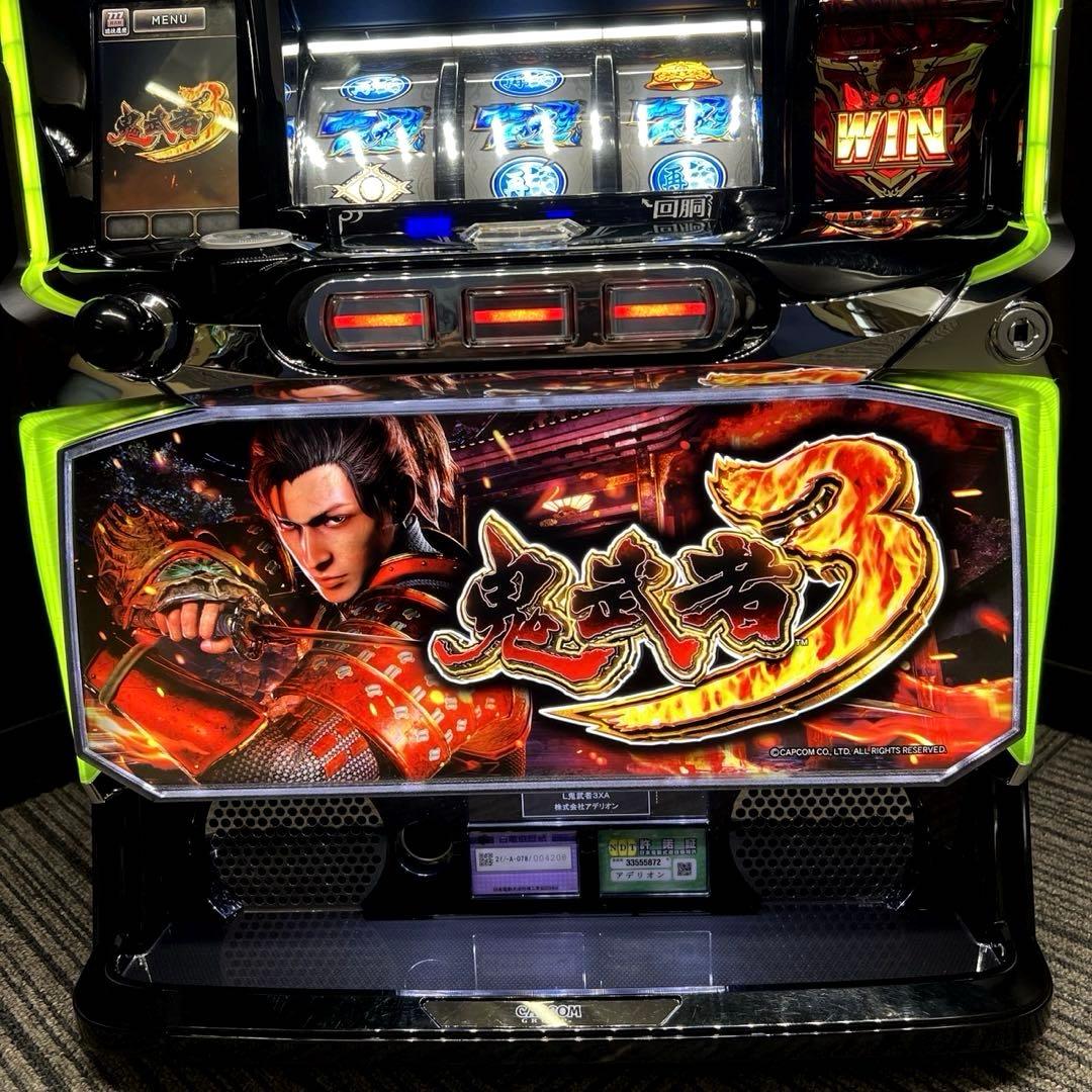 送料無料 スマスロ 新鬼武者3 ユニット付き 実機 レオスター パチスロ