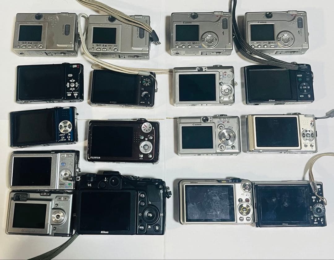 裕*様 未検品 デジタルカメラまとめ 17台まとめ ジャンク