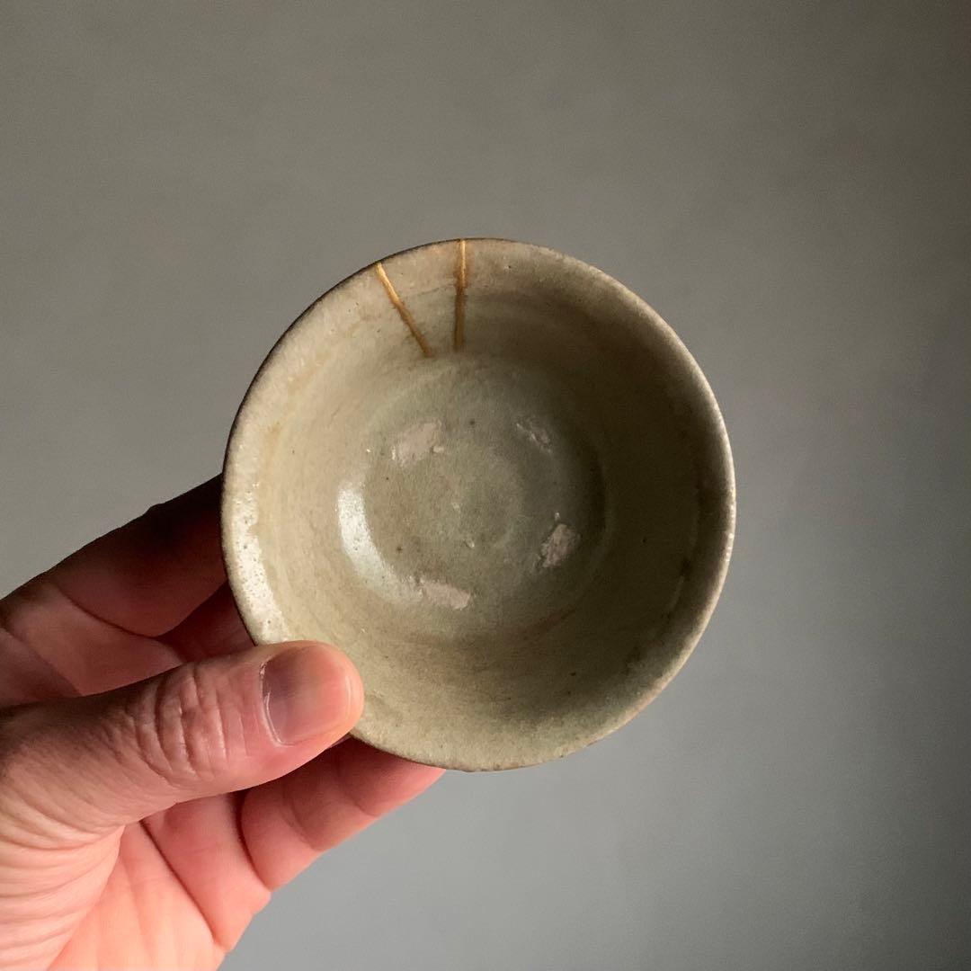 青磁 盃 酒器 ぐい呑み 朝鮮美術 李朝 高麗 高麗青磁 古美術 古道具