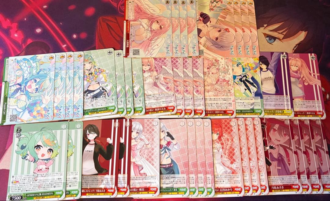 ヴァイスシュヴァルツ あおぎり高校8宝 デッキ - メルカリ