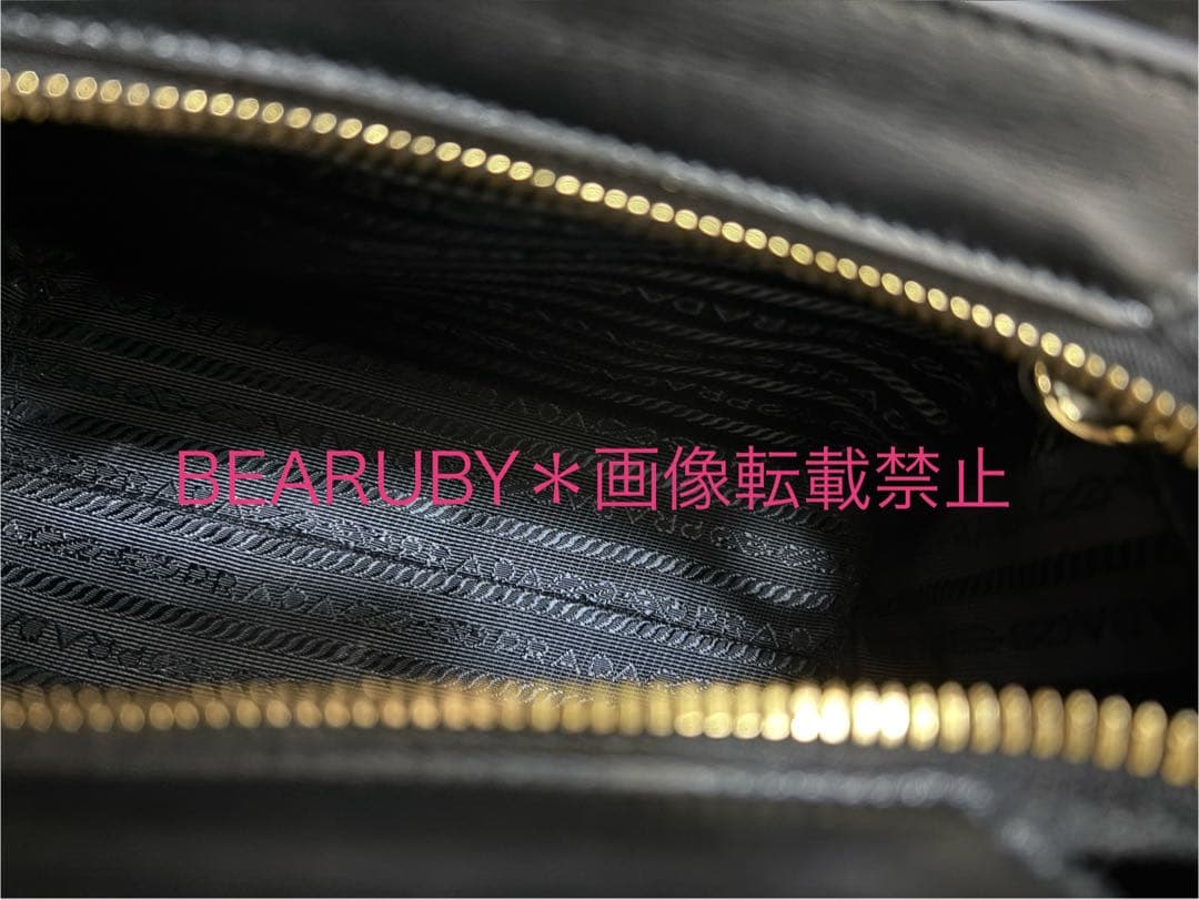 PRADA＊確実本物！本革ショルダーハンドバッグ 未使用