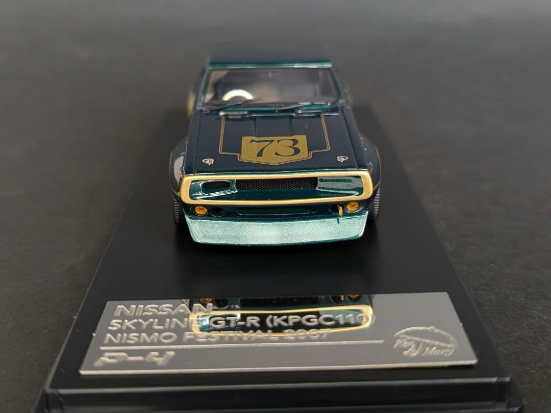 P-4 1/43 SKYLINE GT-R KPGC110 ニスモ フェス'07