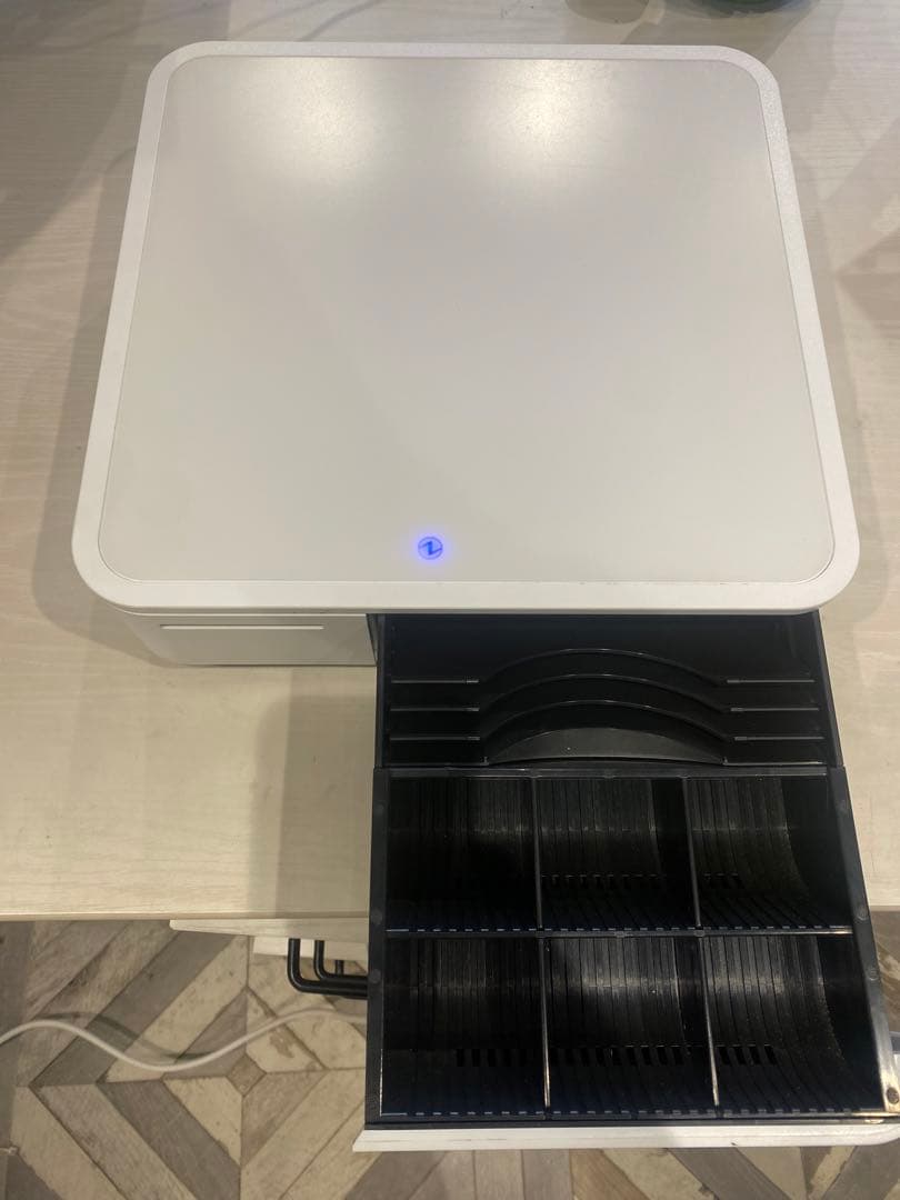 美品】Square レジ レシートプリンター一体型 エアレジ スマレジ対応