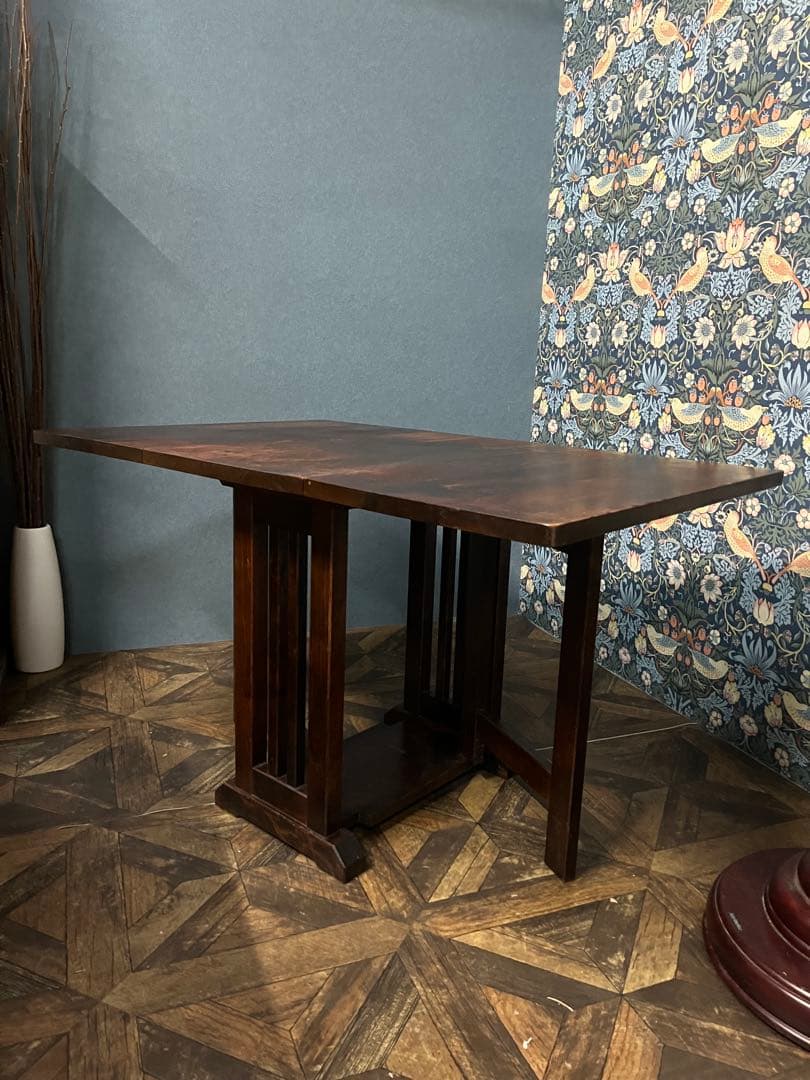 北海道民芸家具 ダイニングテーブル バタフライ インテリア ビンテージ