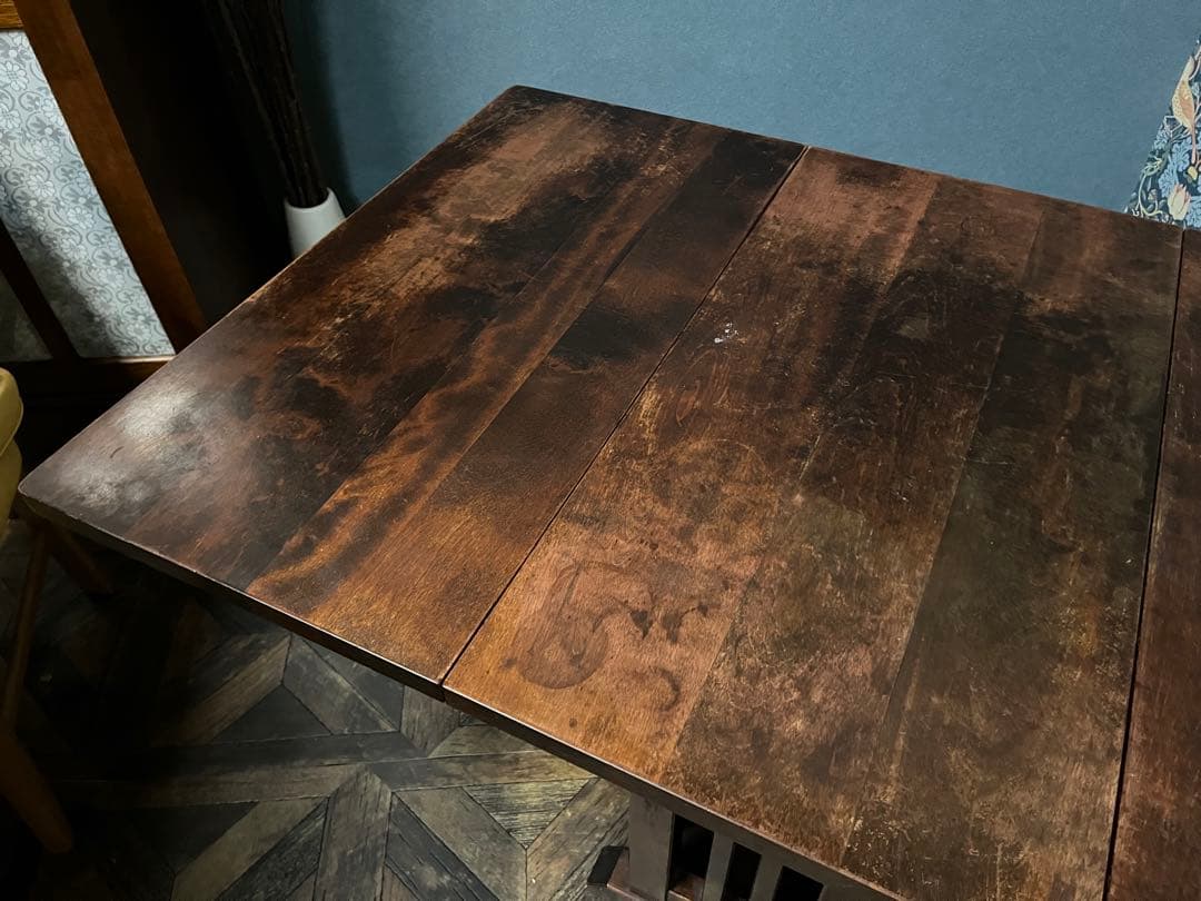 北海道民芸家具 ダイニングテーブル バタフライ インテリア ビンテージ