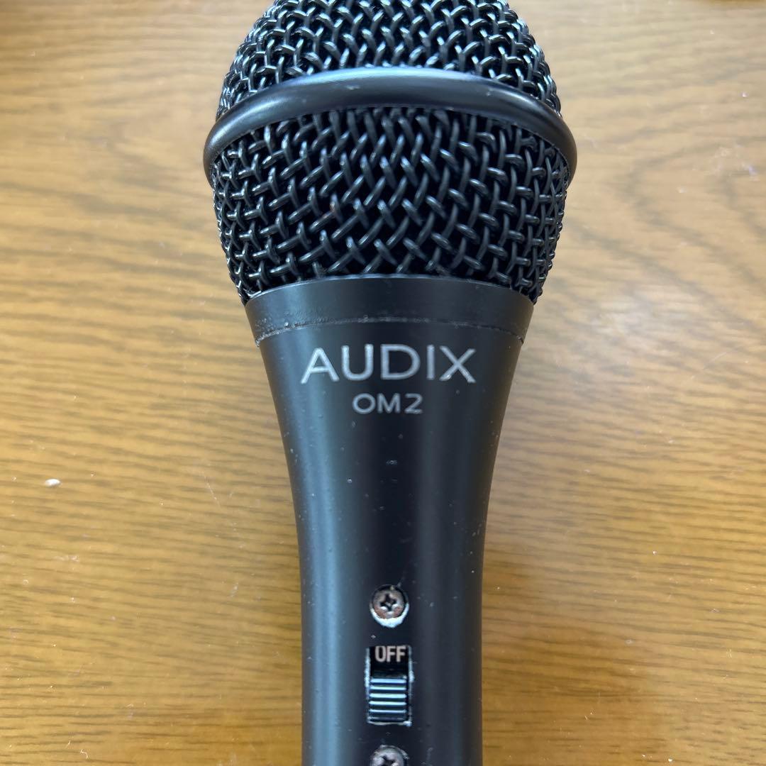 AUDIX OM2 ダイナミックマイク スイッチあり