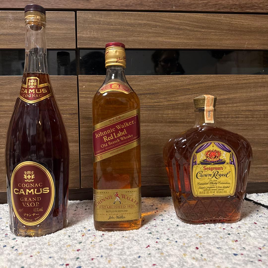 古酒3本セット ウイスキー／ブランデー - メルカリ