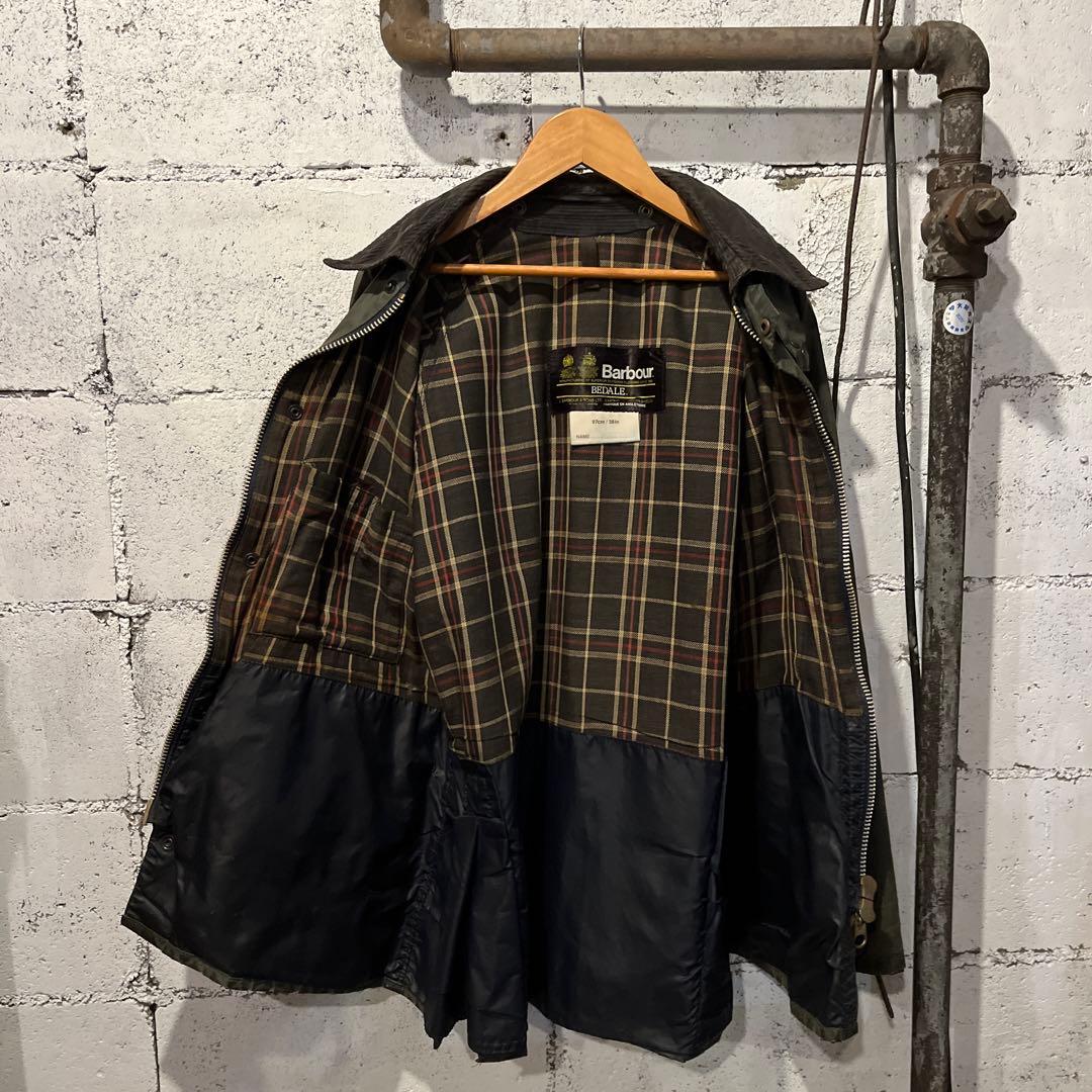 Vintage Barbour bedale 2クレスト 1980's 4つポケ