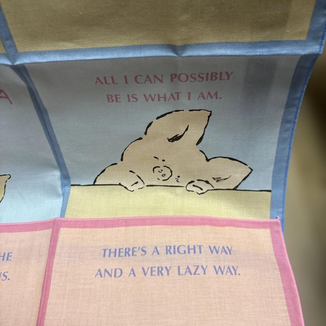 サンリオ １９８４年〜1985年頃 レトロ　ザシキブタ ランチクロス2枚セット