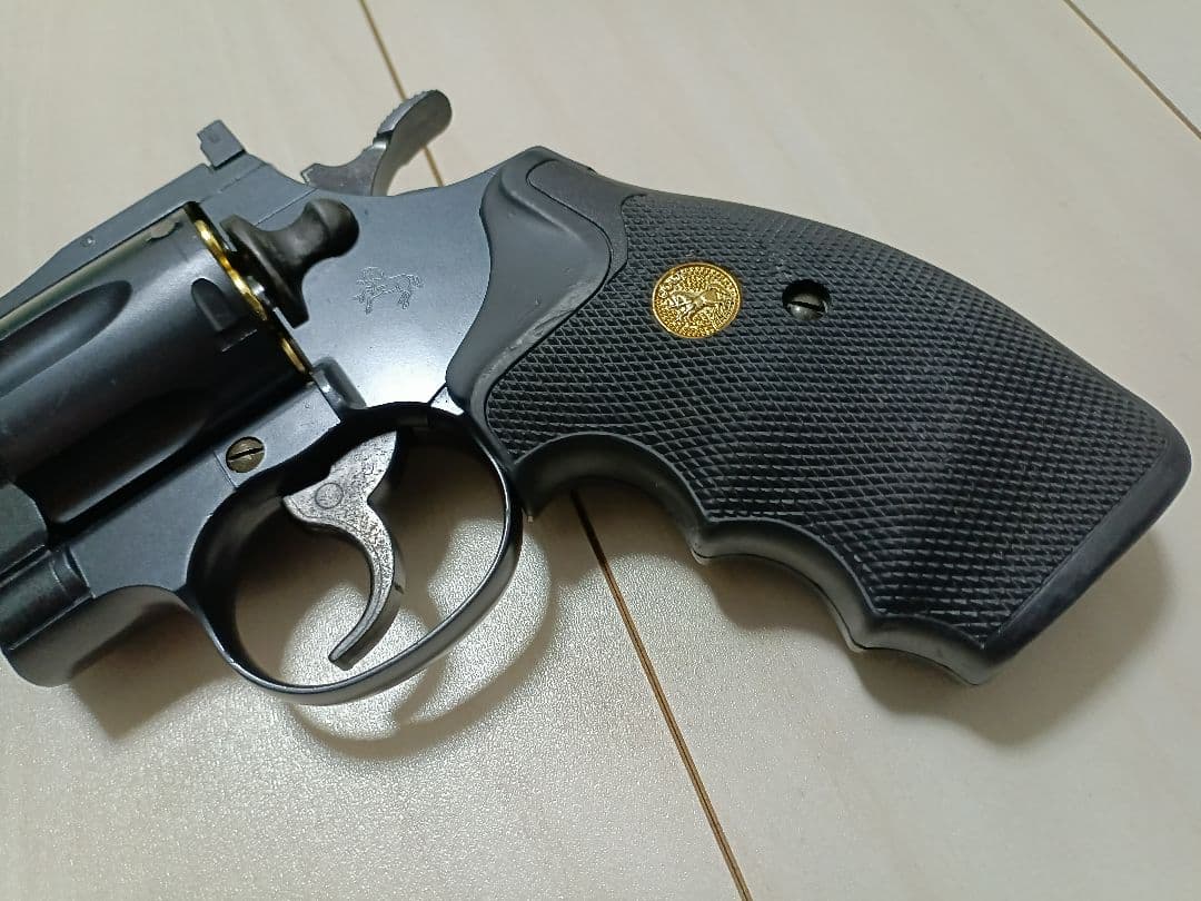 【中古品】東京マルイ ガスリボルバー「コルトパイソン」6インチ ２丁セット