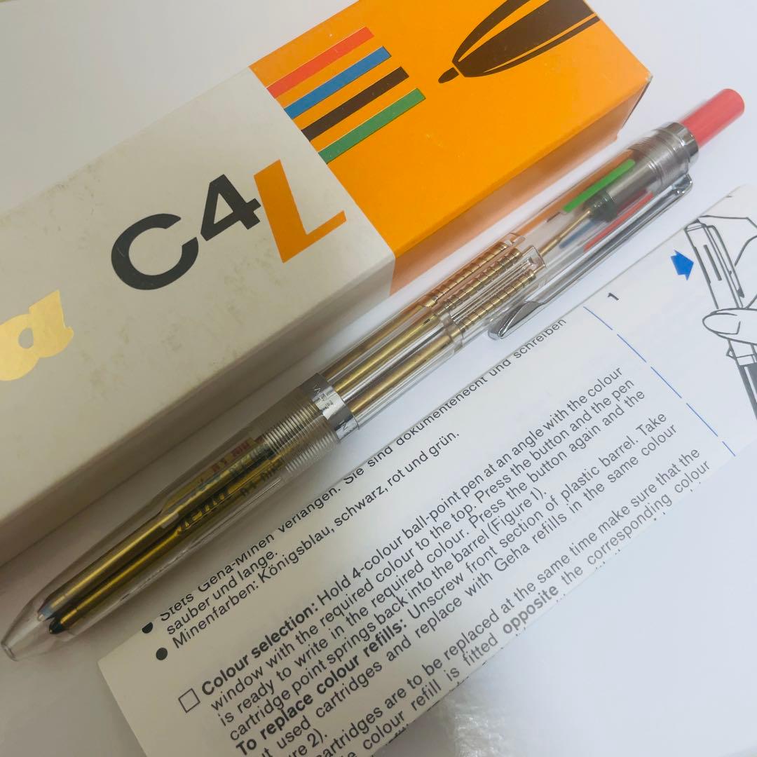 Geha C4L ゲーハー4色ボールペン新品未使用品