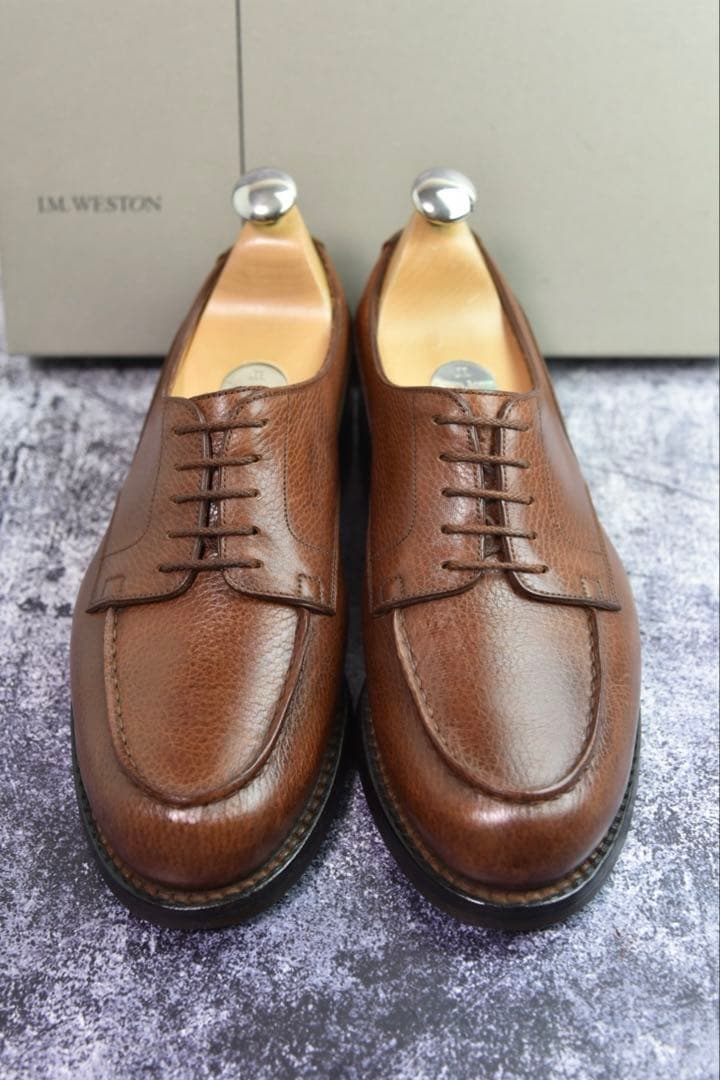 J.M.WESTON　#641　ゴルフ　5E　ブラウン　11ラスト　Uチップ