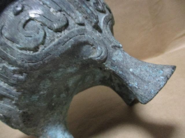 中国青銅器　鬲　超貴重　P9-2