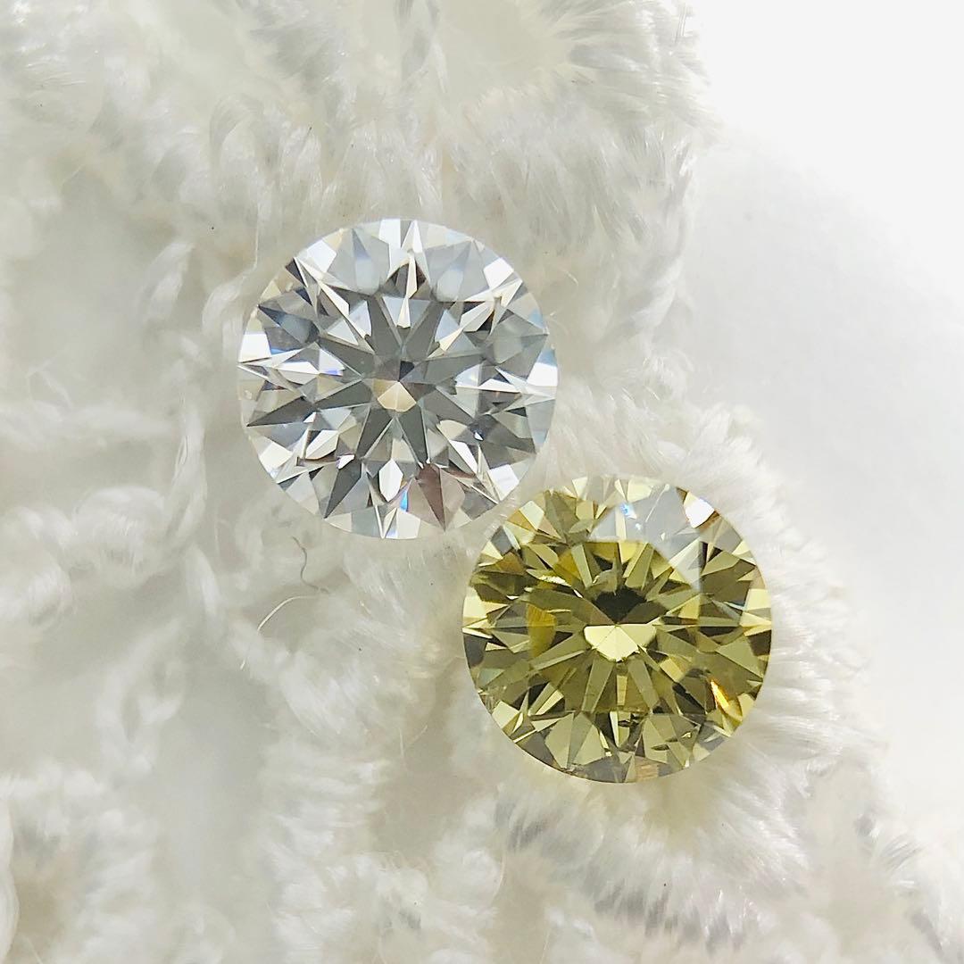 アクセサリー 0.209 Fancy Brownish Green Yellow SI-2