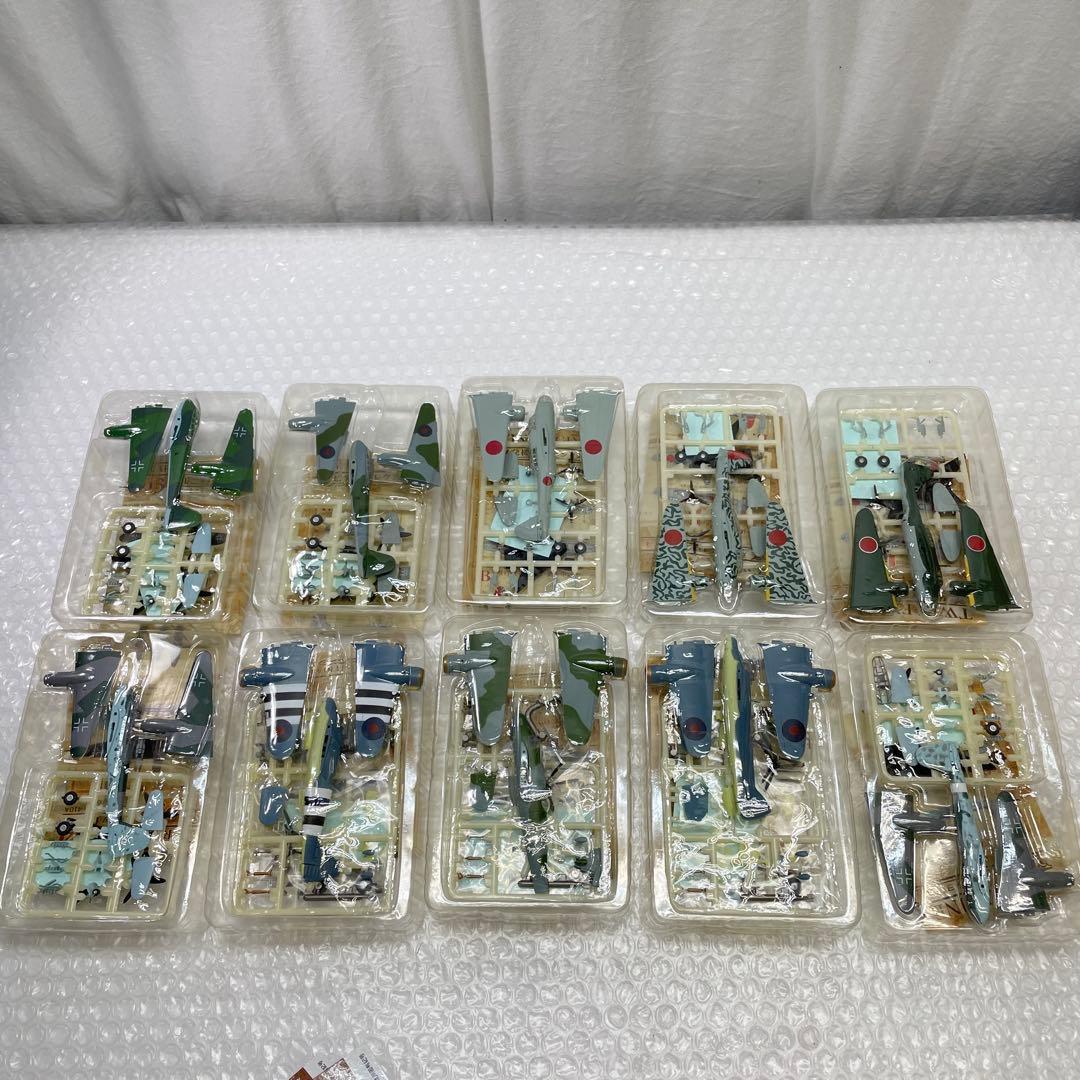 U50】 10個セット F-toys 双発機コレクション4 模型 プラモデル